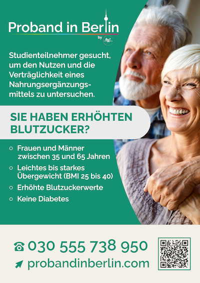 Poster_Blutzucker semi-final Poster Blutzuckerstudie